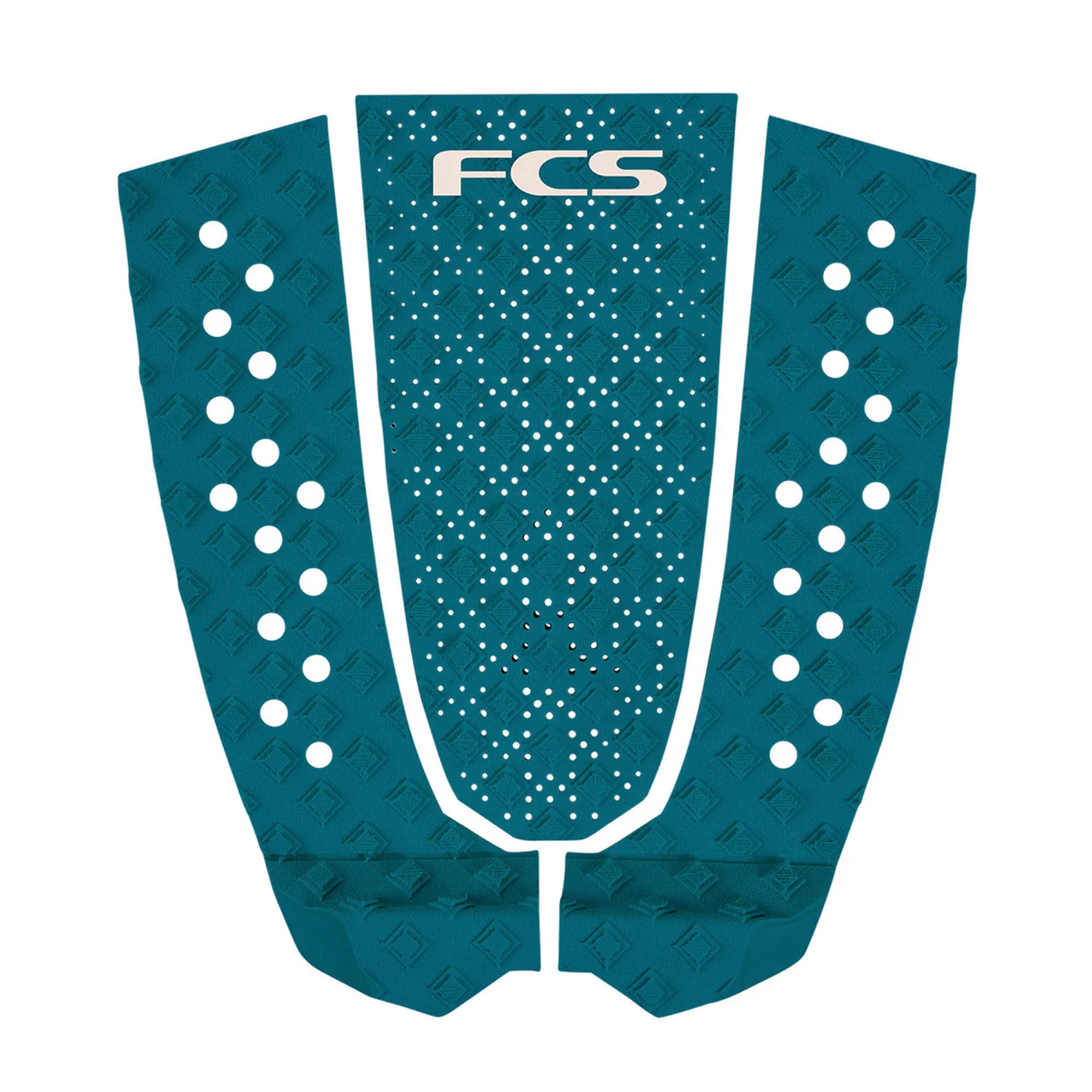 FCS T-3 Eco Traction Pad - Tidal Teal