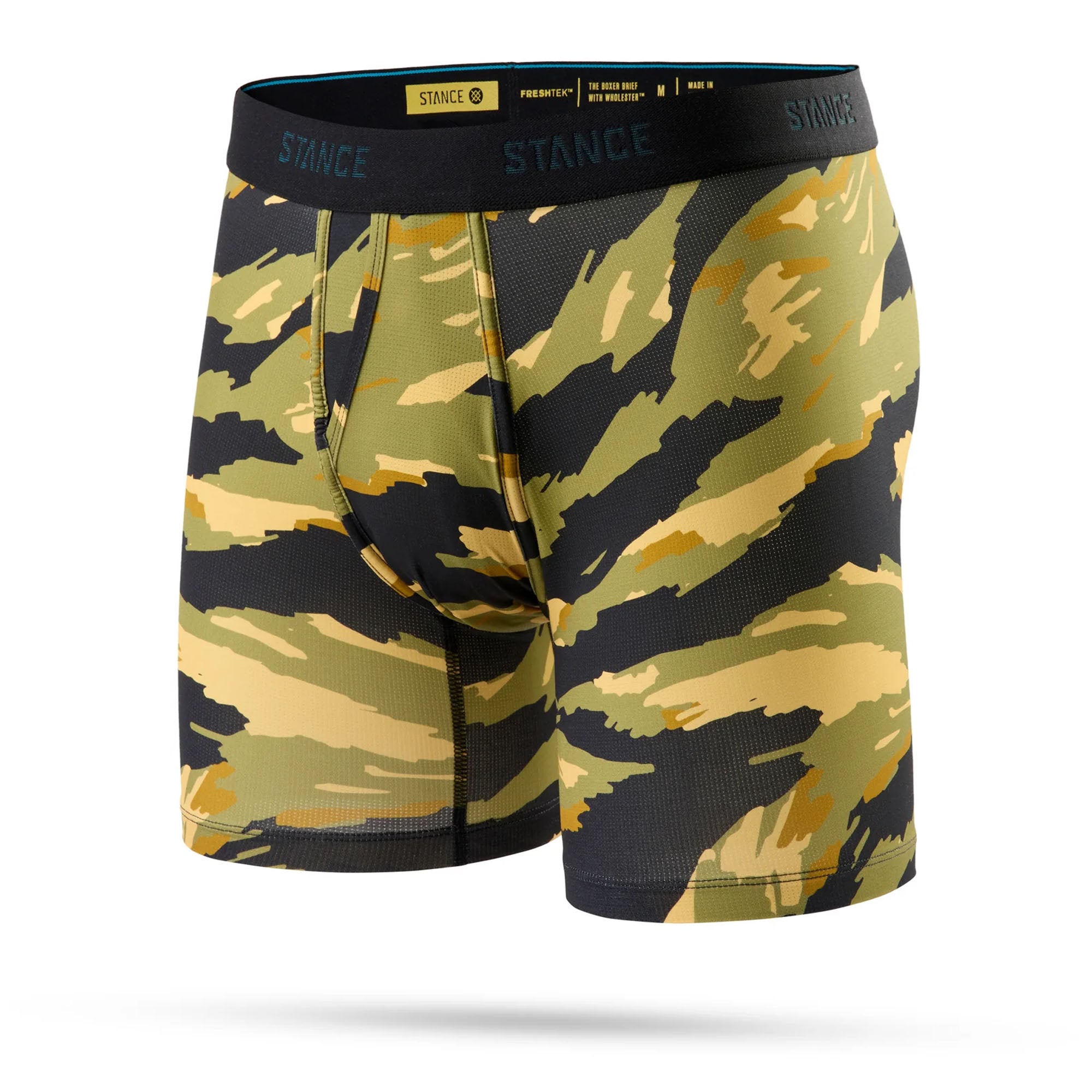 Stance Butter Blend Wholester Men's Boxer Briefs - Tiger Green