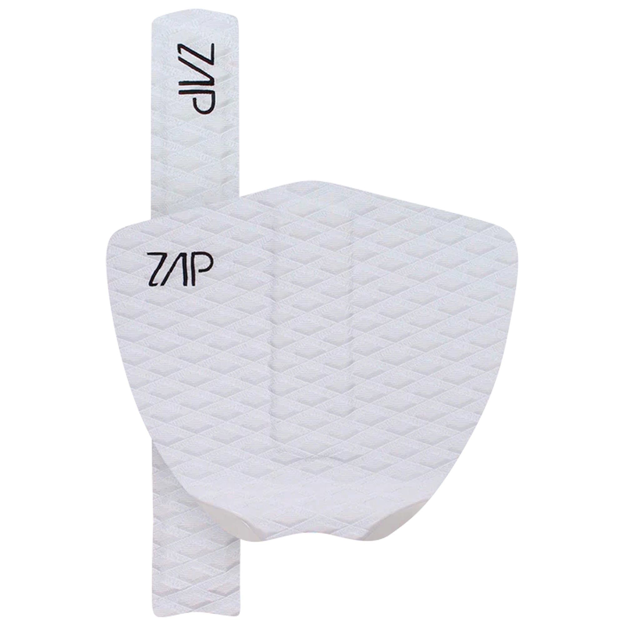 Zap Lazer Tail Pad + Skimboard Arch Bar Combo - White