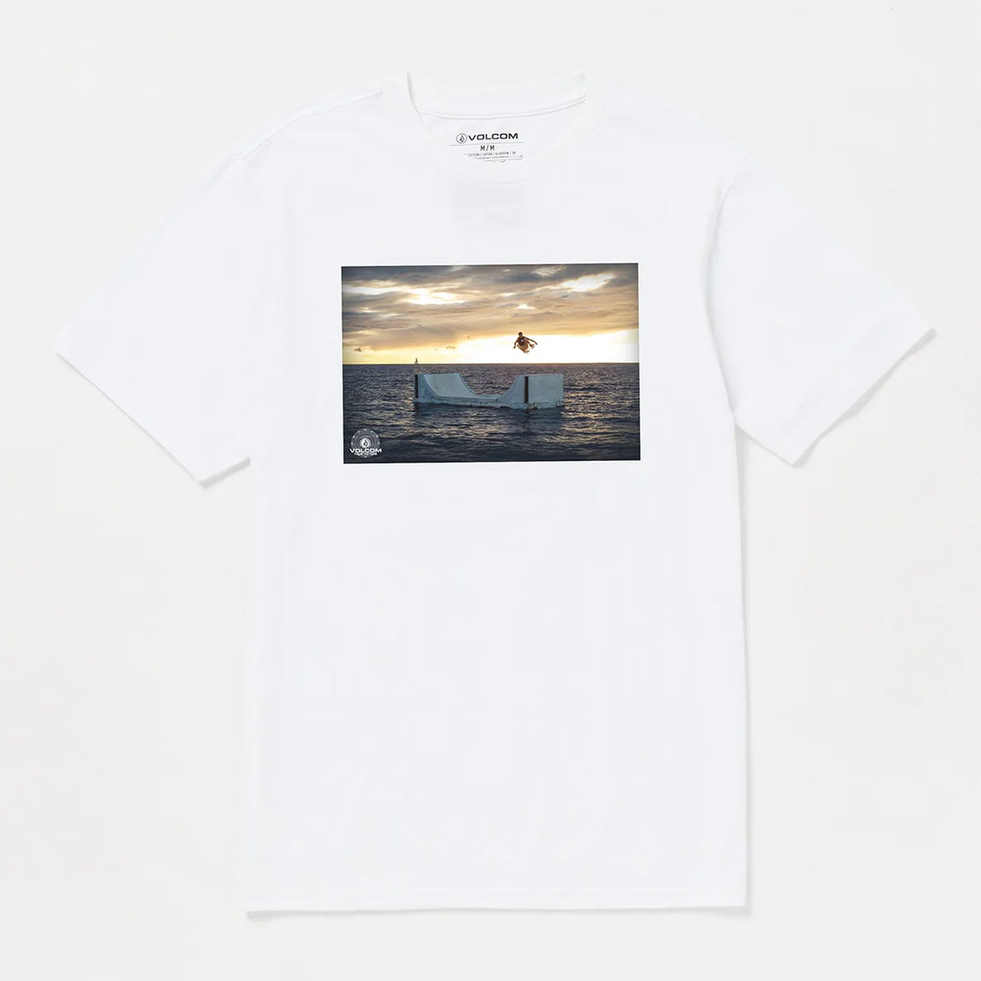 Volcom TTT Poster Men's S/S T-Shirt - White