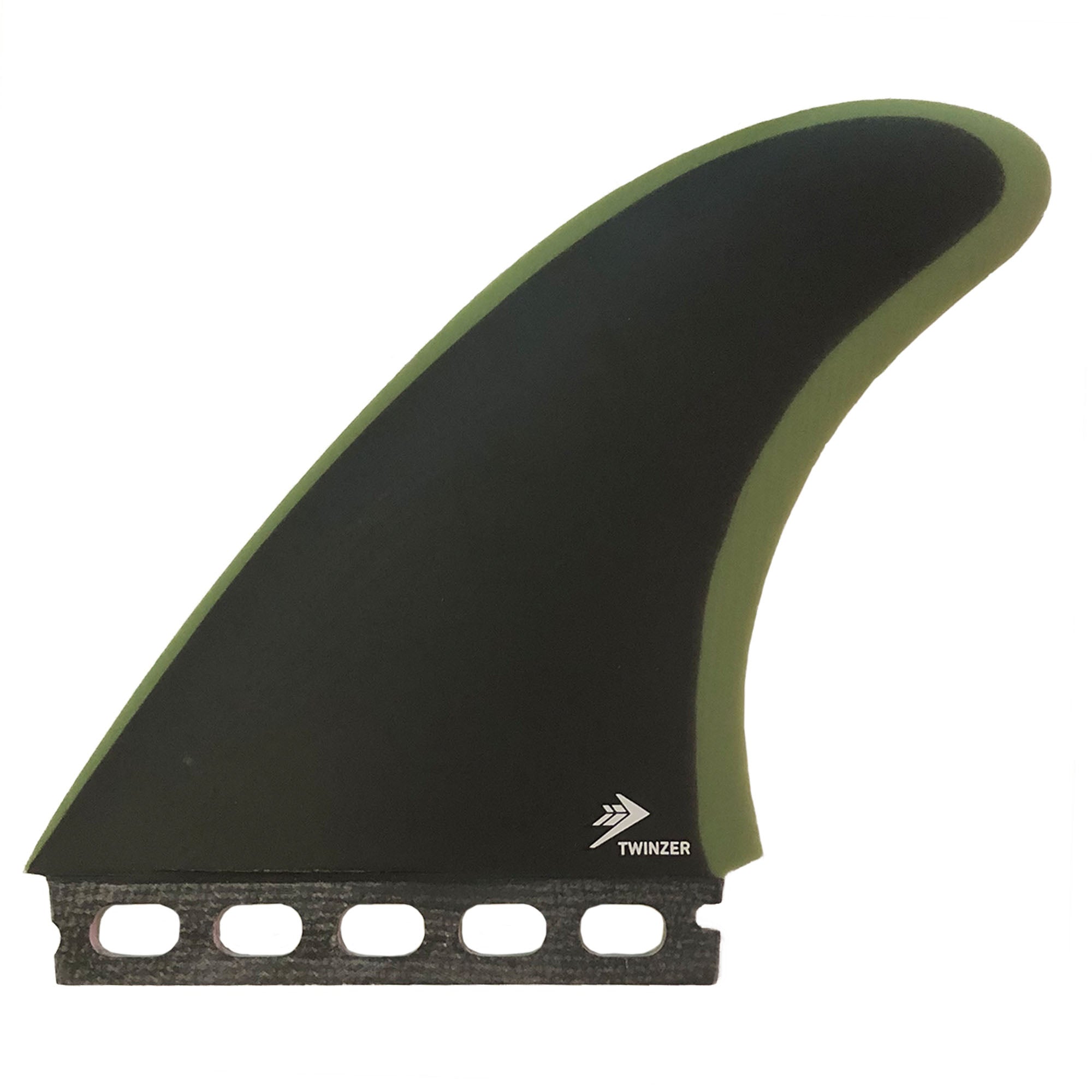 Firewire Twinzer Surfboard Fins - Large/Black