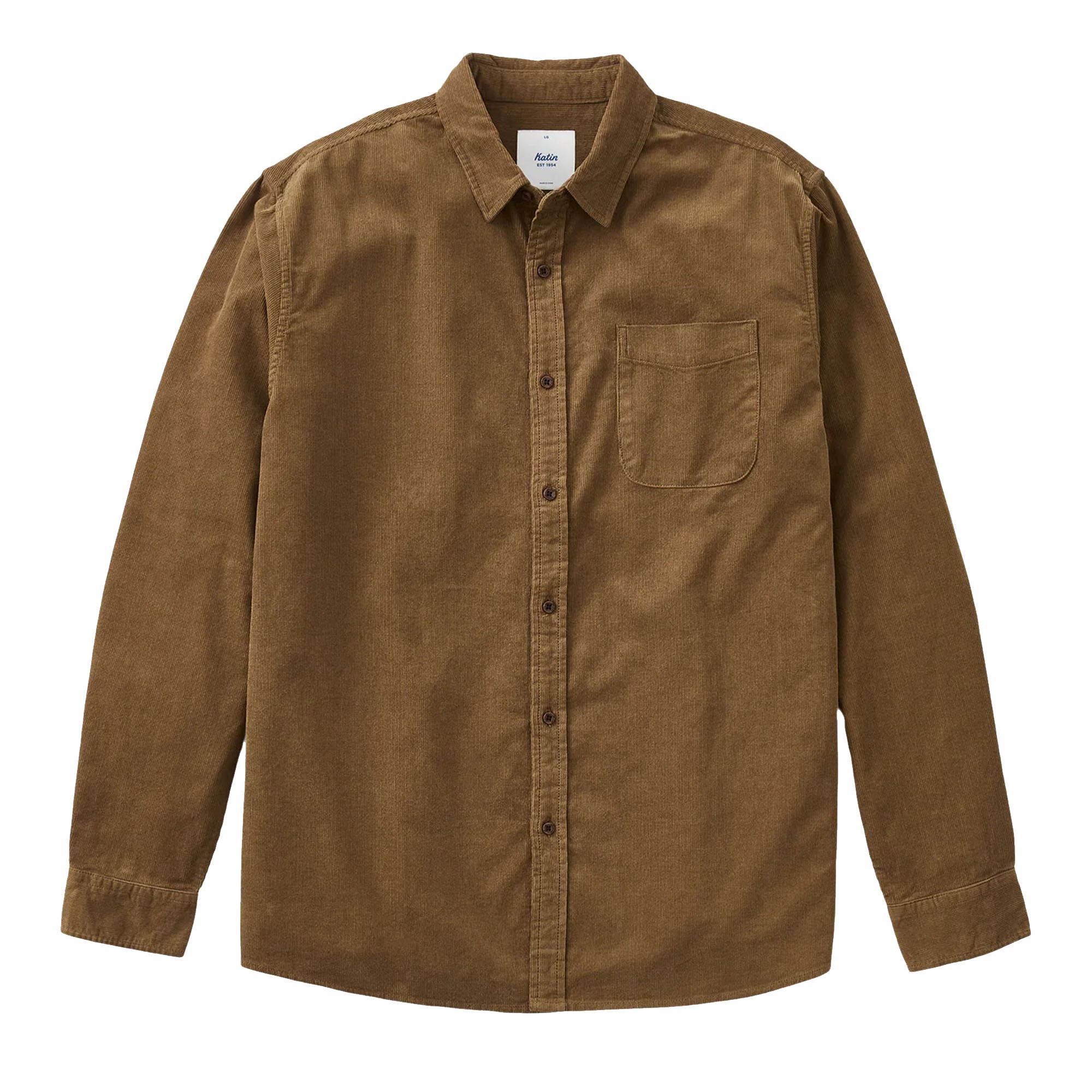 Katin Granada Men's L/S Dress Shirt - Brown