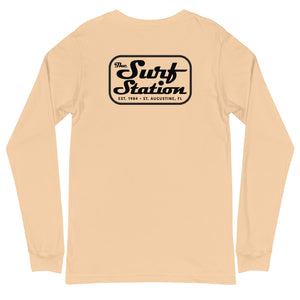 Surf Station Mechanic Black Men's L/S T-Shirt