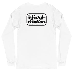 Surf Station Mechanic Black Men's L/S T-Shirt