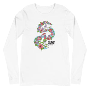 Surf Station x Karen Pedone Flower Slide Women's L/S T-Shirt