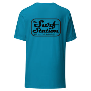 Surf Station Mechanic Black Men's S/S T-Shirt