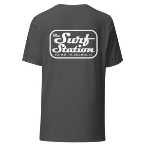 Surf Station Mechanic White Men's S/S T-Shirt