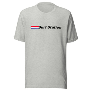 Surf Station Flag Black Men's S/S T-Shirt