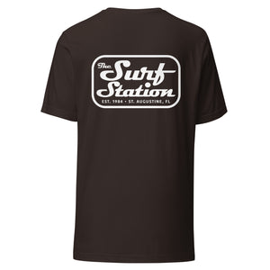 Surf Station Mechanic White Men's S/S T-Shirt