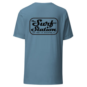 Surf Station Mechanic Black Men's S/S T-Shirt