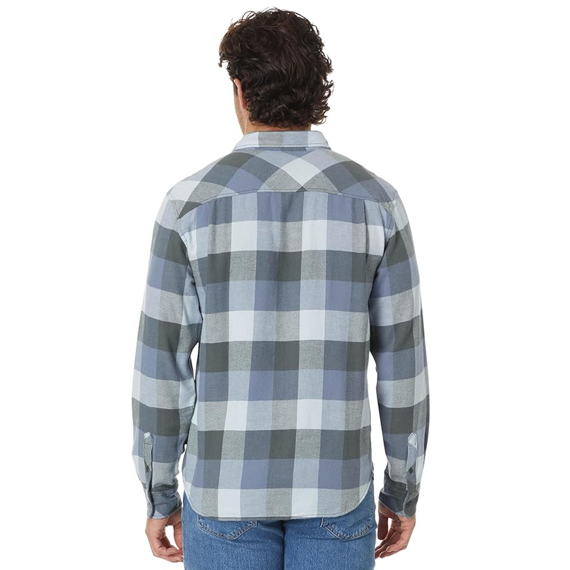 Quiksilver Motherfly Men's L/S Flannel - Blue