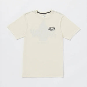 Volcom Scrambled Channel Men's S/S T-Shirt - Off White