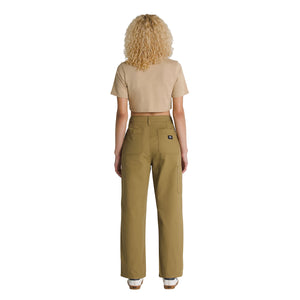 Vans Union Relaxed Carpenter Women's Pants - Gothic Olive Green