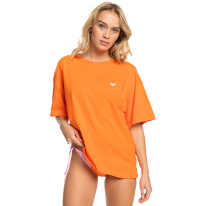 Roxy Surf Kind Kate Oversized Women's S/S T-Shirt - Orange