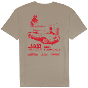 Lost Lookout Vintage Dye Men's S/S T-Shirt - Sand