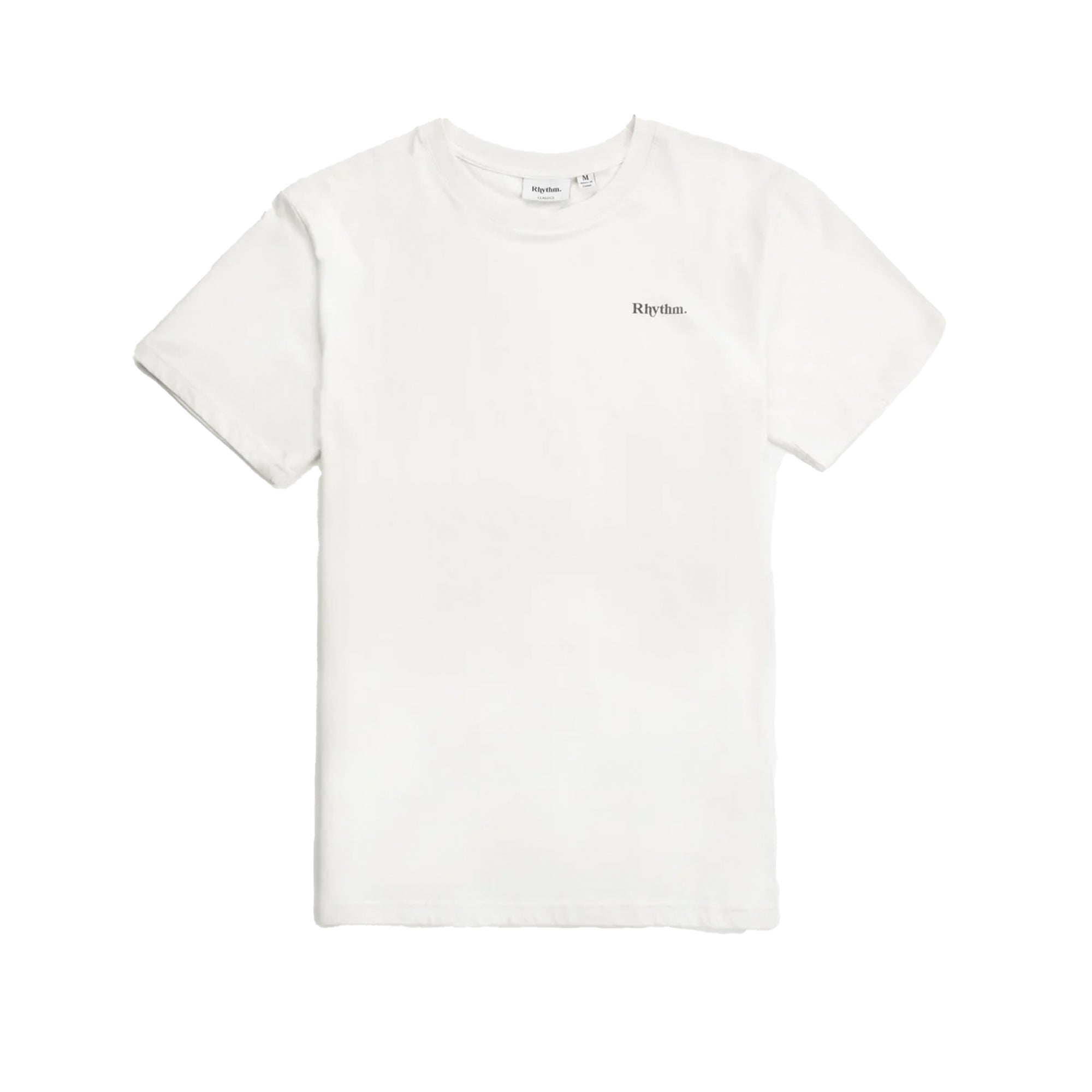 Rhythm Classic Brand Men's S/S T-Shirt - Vintage White