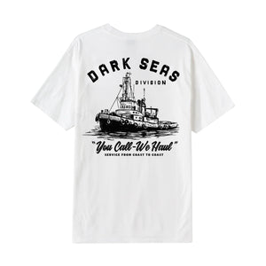 Dark Seas We Haul Men's S/S T-Shirt - White