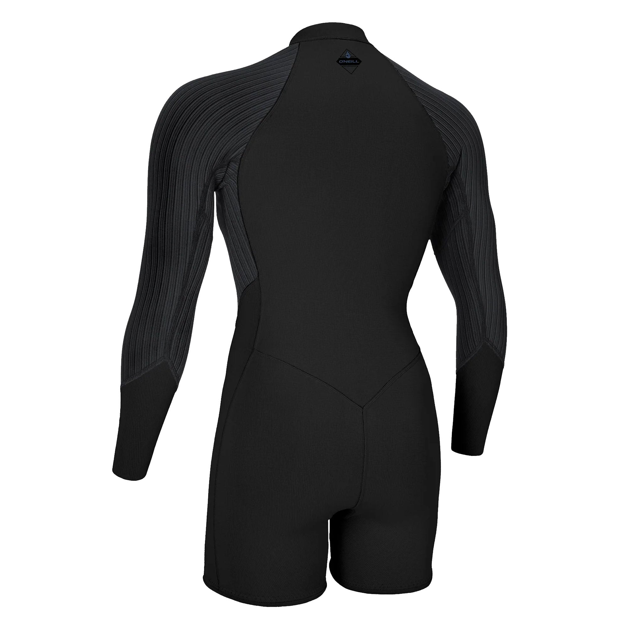 O'Neill Hyperfreak 2mm Front Zip Women's Wetsuit Jacket - Black