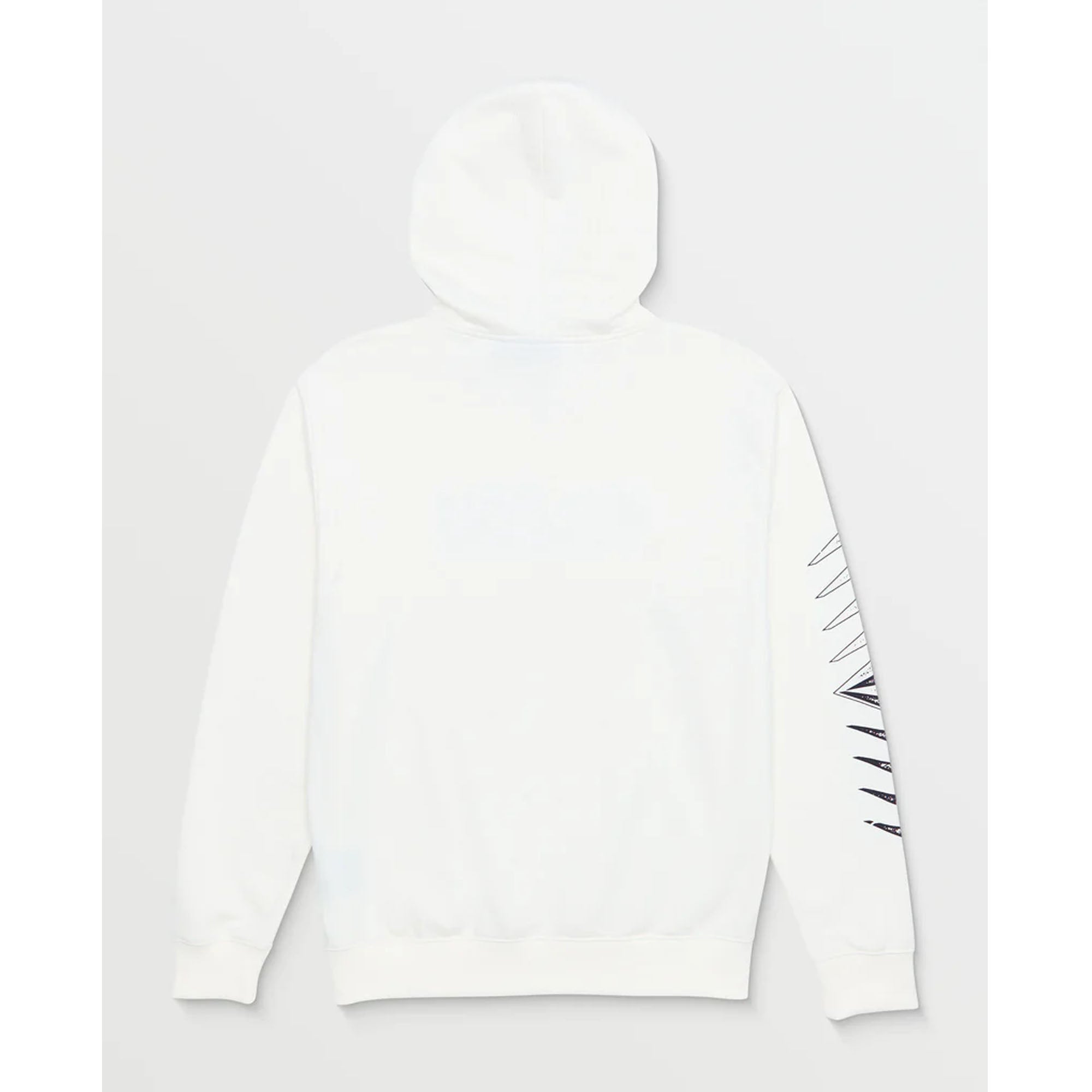 Volcom Cement Pullover Men's L/S Hoodie - Off White Heather