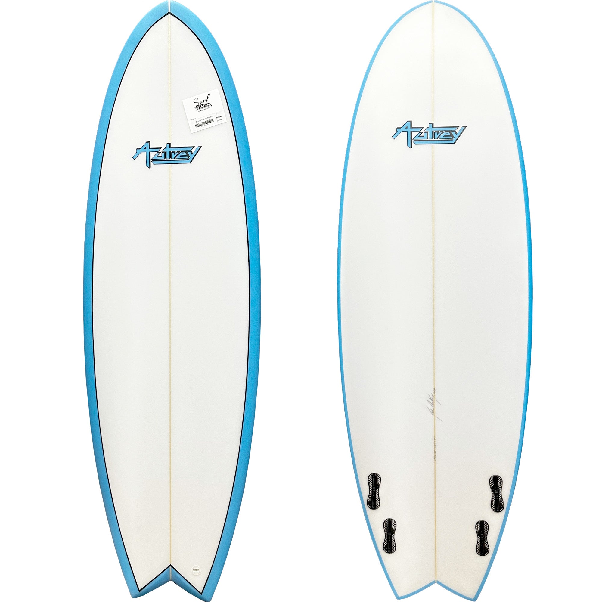Warrior 5'7 Fish Surfboard