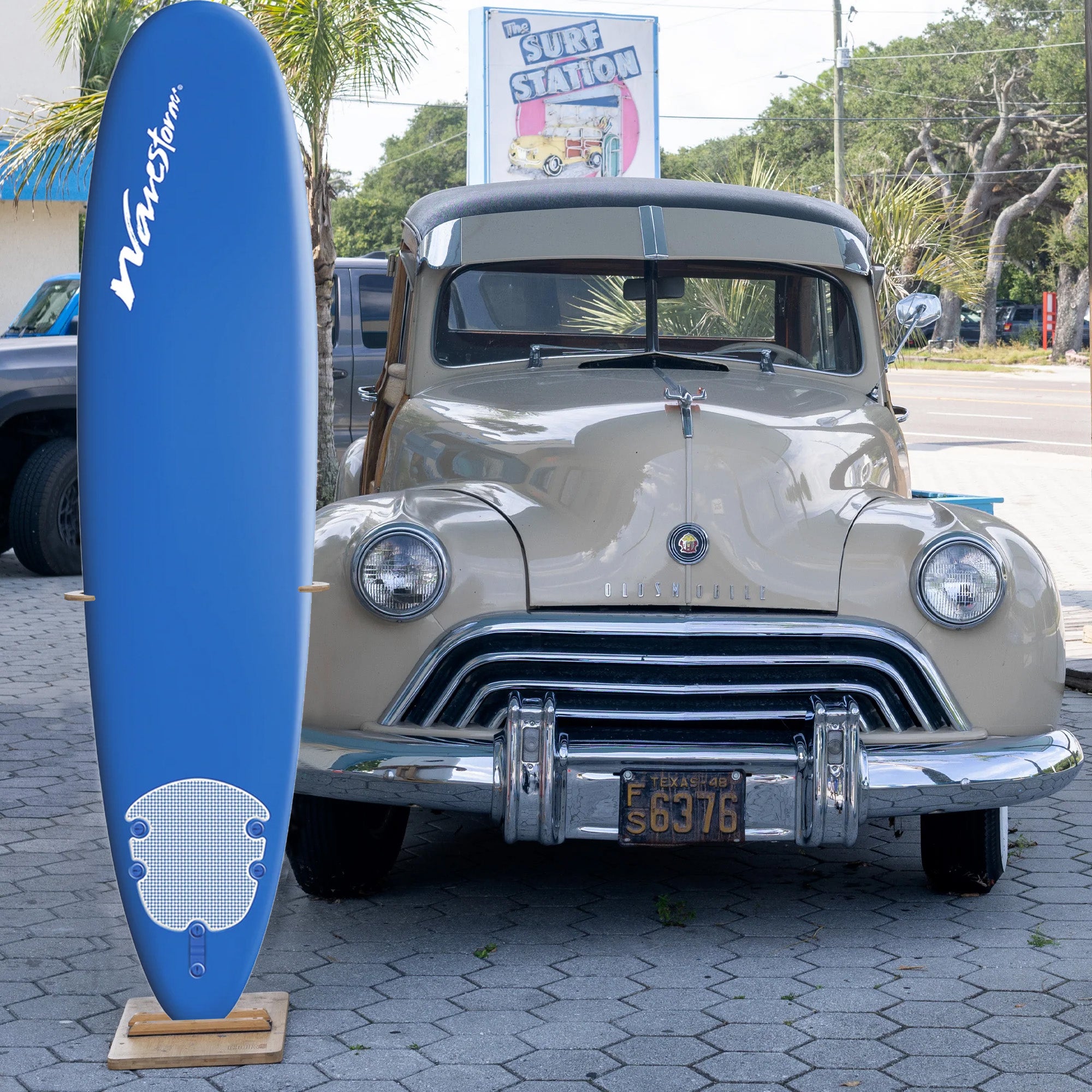 Wavestorm Original New Modern 7'0 Soft Surfboard - Blue