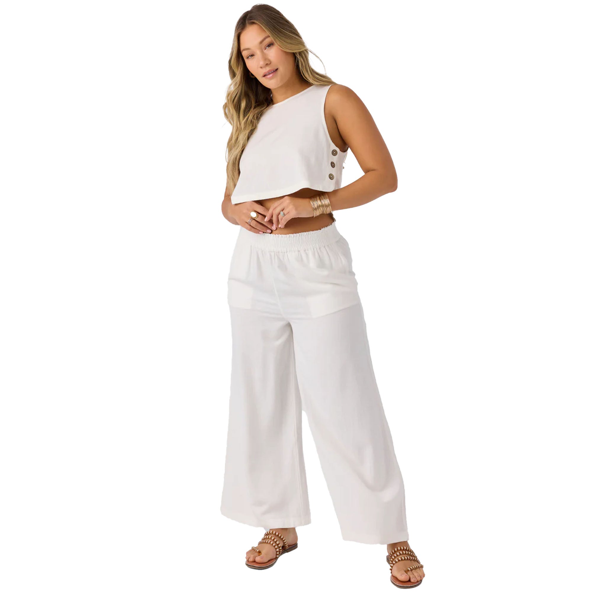 O'Neill Sanders Women's Beach Pants - White