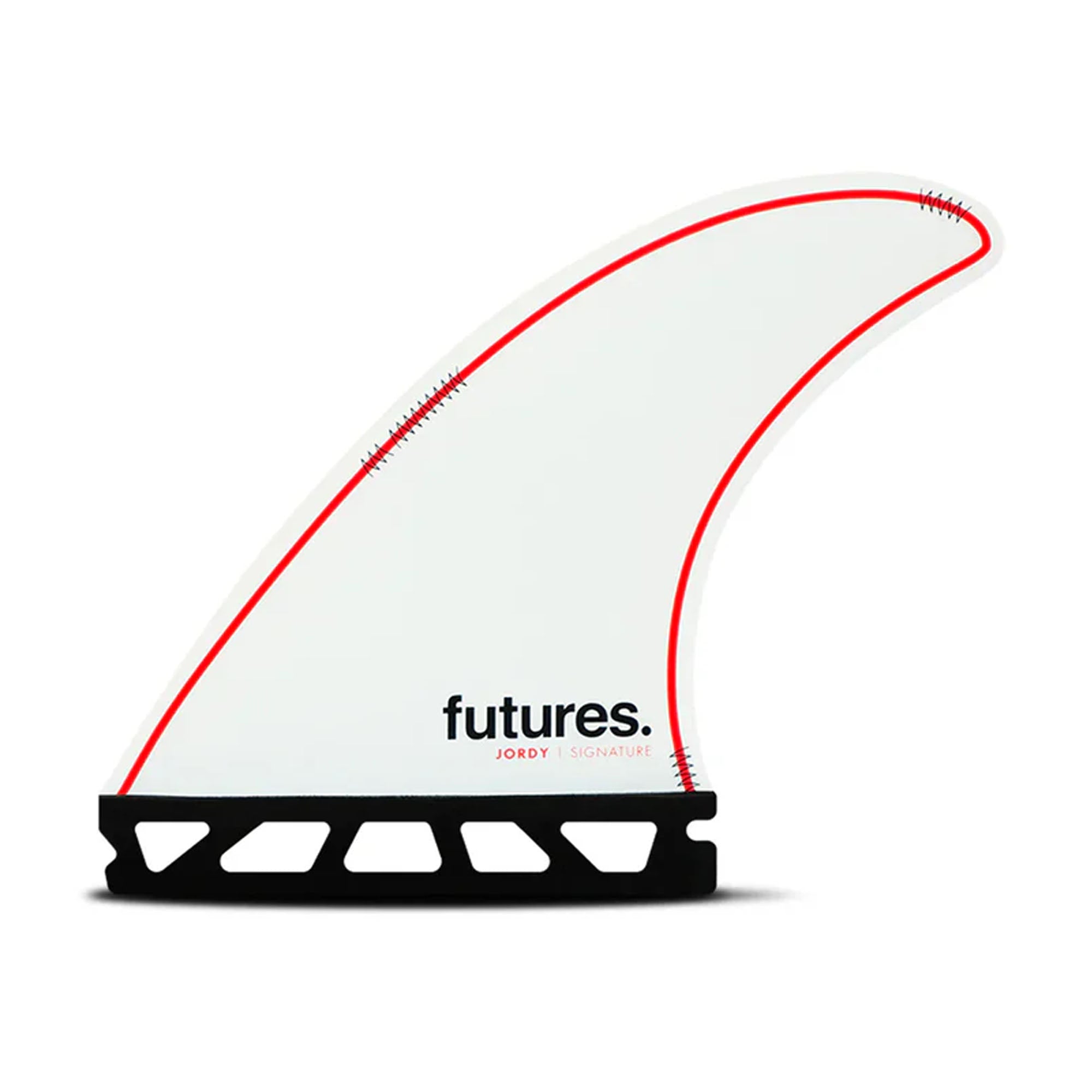 Futures Jordy Honeycomb Tri Surfboard Fins - Medium/White