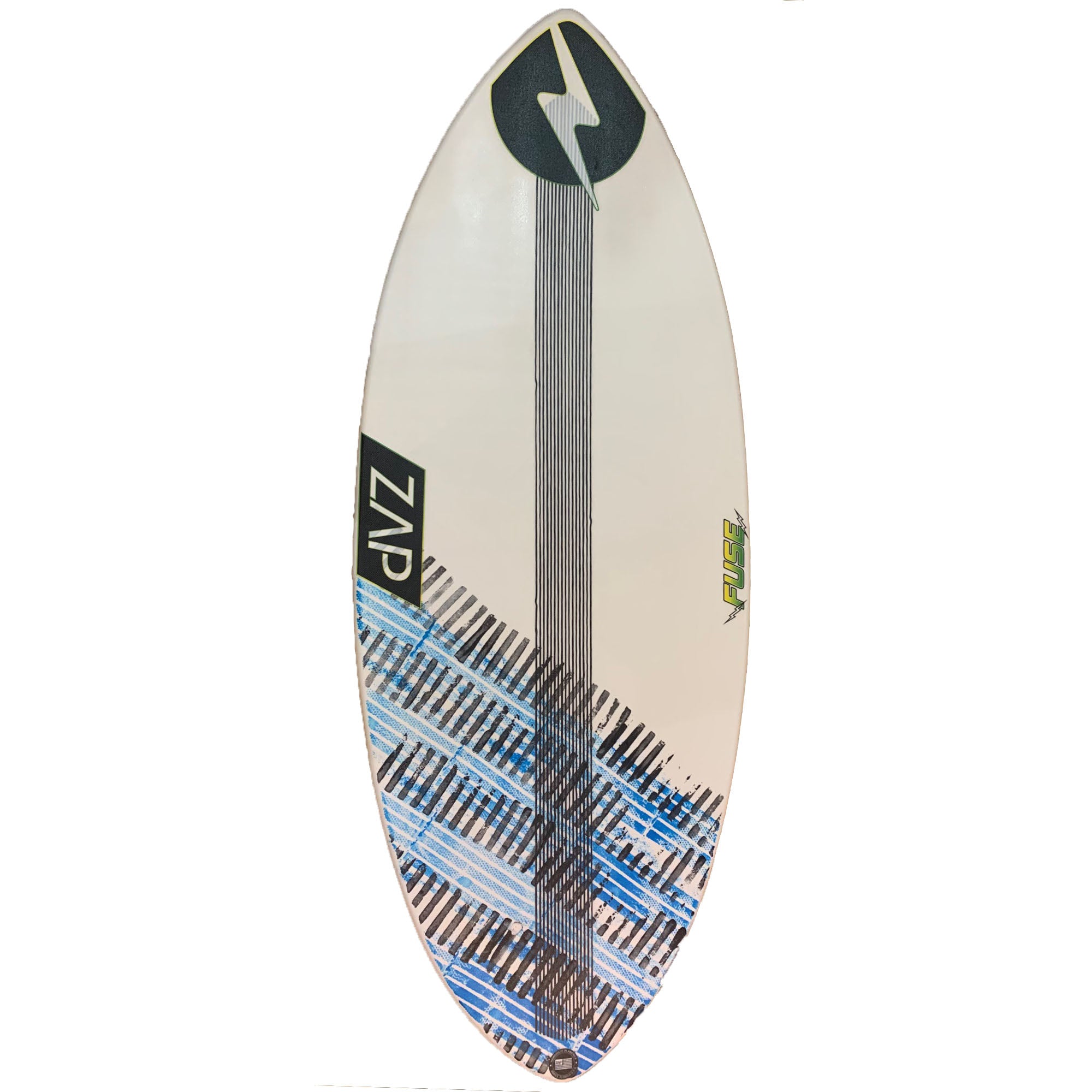 Zap Fuse 56" Skimboard - White