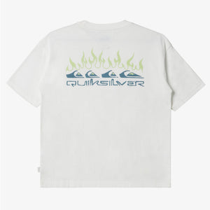 Quiksilver Flare Youth Boy's S/S T-Shirt - White