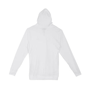 Florence Marine X Burgee Men's L/S Hooded Shirt - White