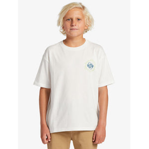 Quiksilver Flare Youth Boy's S/S T-Shirt - White