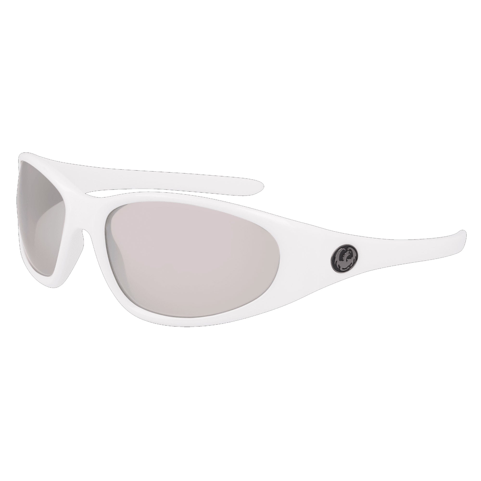 Dragon The Box 2 LL Men's Sunglasses - White/LL Silver Ion