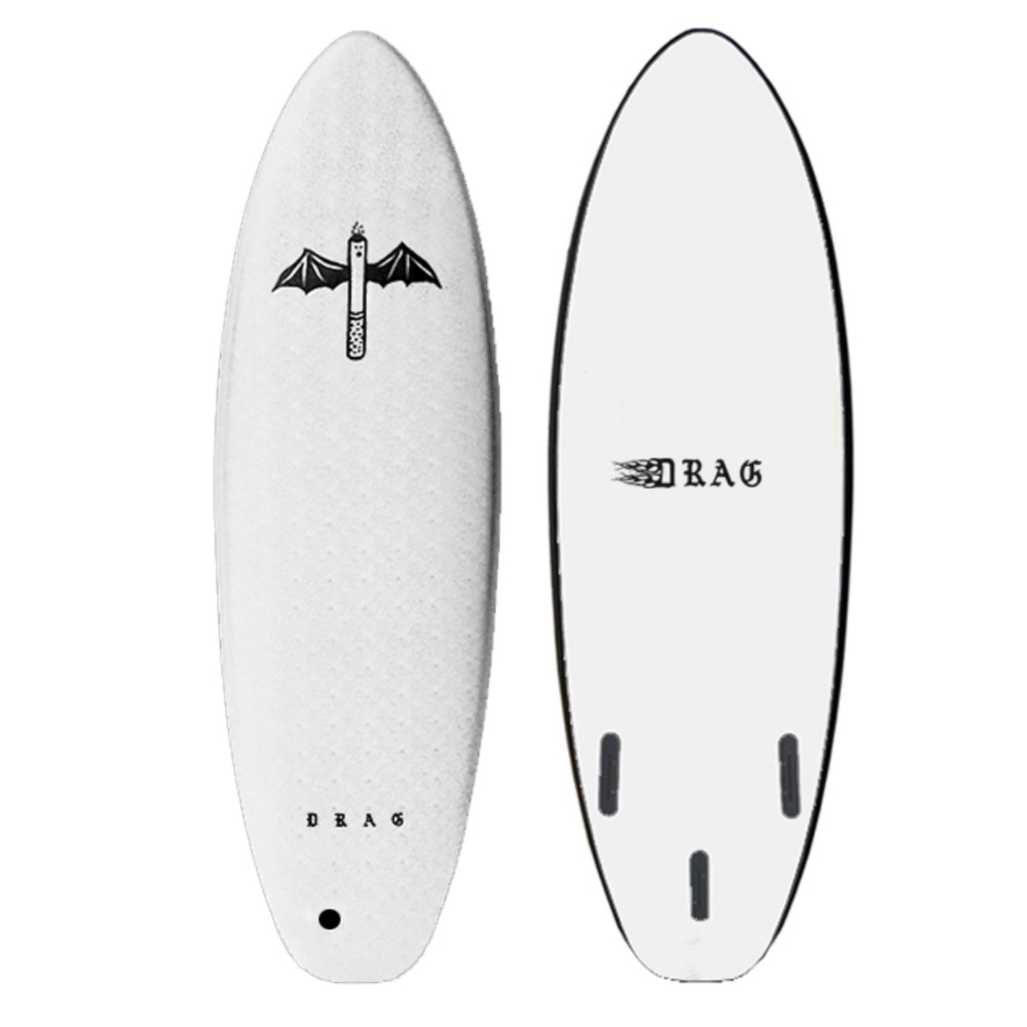 Drag Dart 6'6 Thruster Soft Surfboard