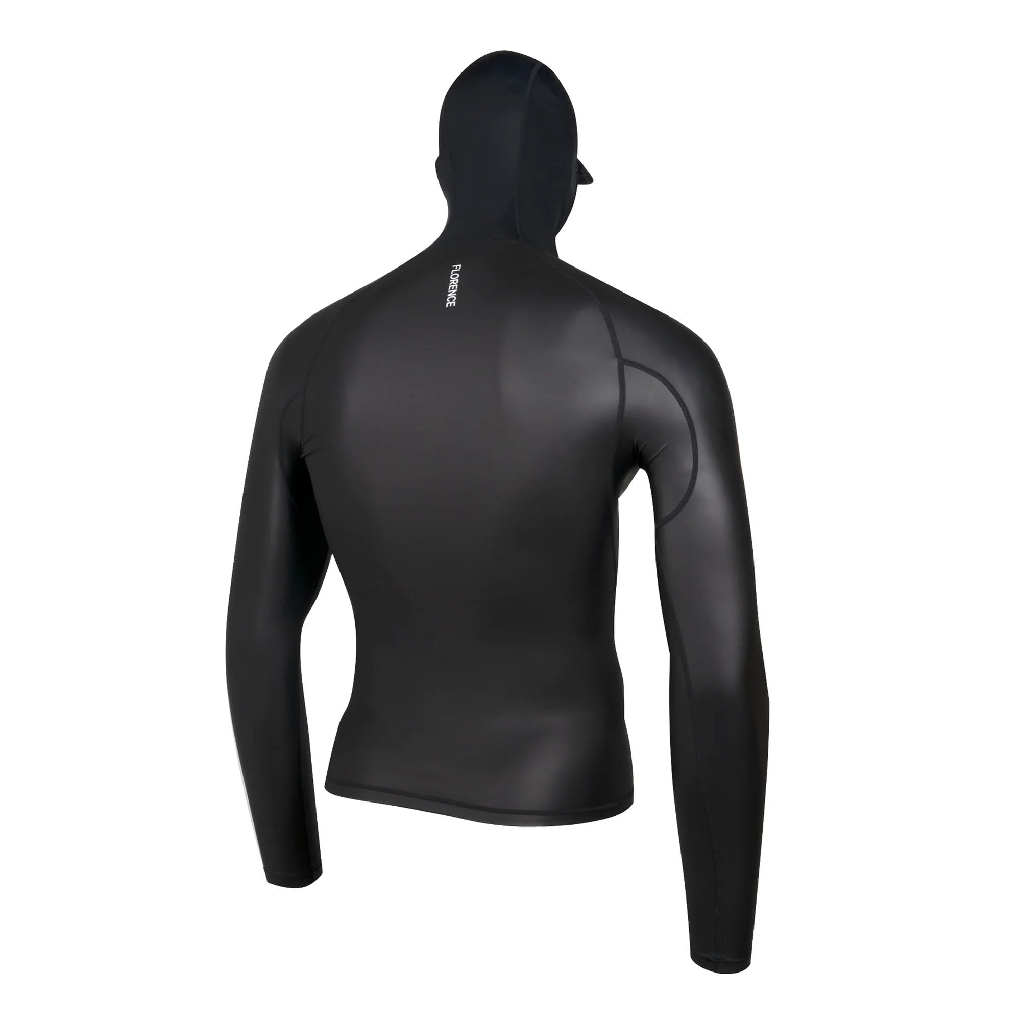 Florence Marine X Windshield Men's L/S Hooded Rashguard - Black