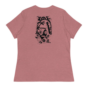 Surf Station x Darby Moore Sailor Tat Black Women's Relaxed T-Shirt