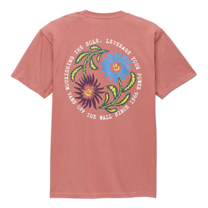 Vans Dual Bloom Men's S/S T-Shirt - Rose