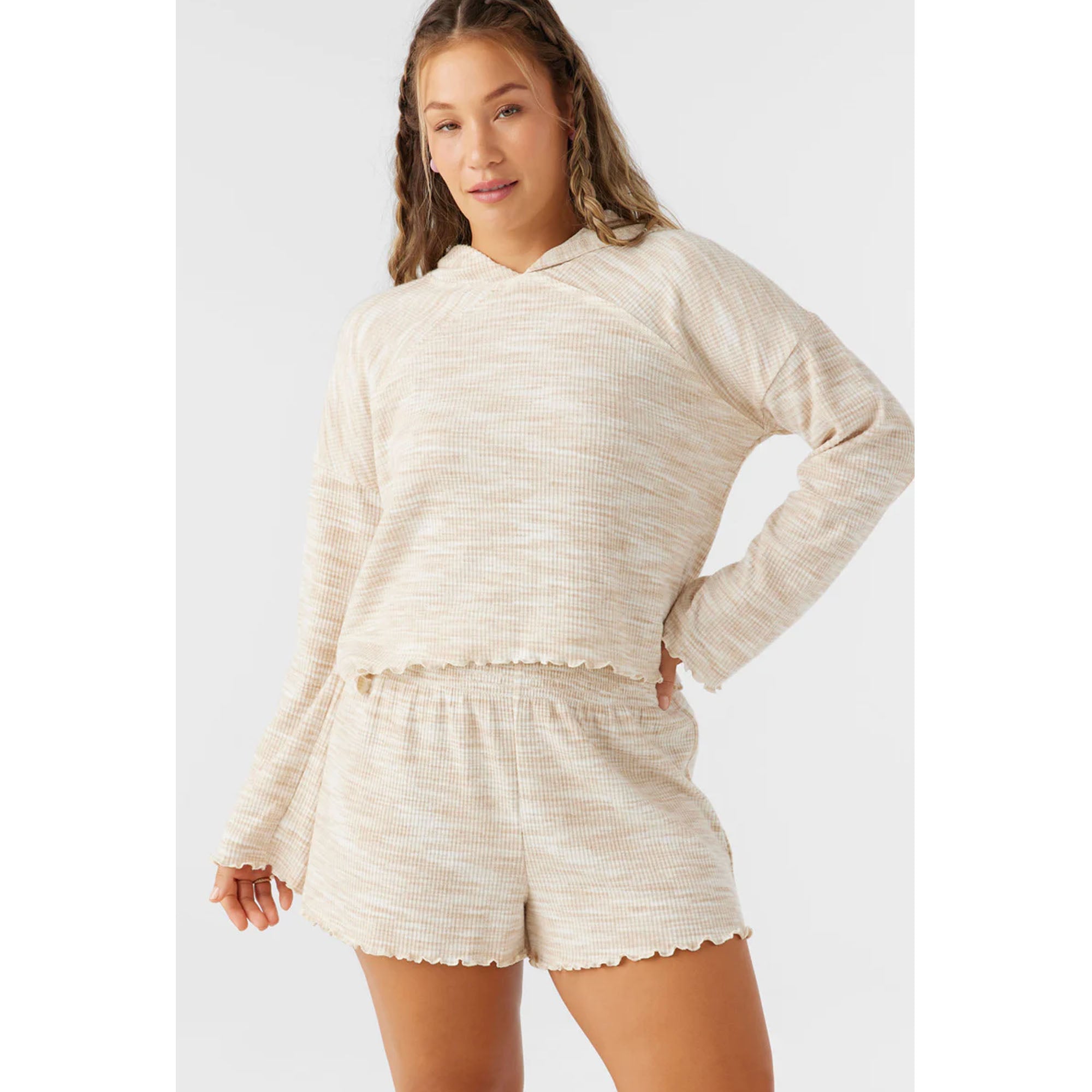 O'Neill Lodge Light Weight L/S Women's Hoodie - Winter White