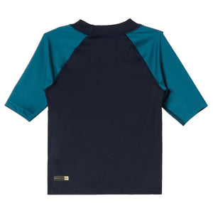 Quiksilver Everyday UPF 50 Youth Boys S/S Rashguard - Navy