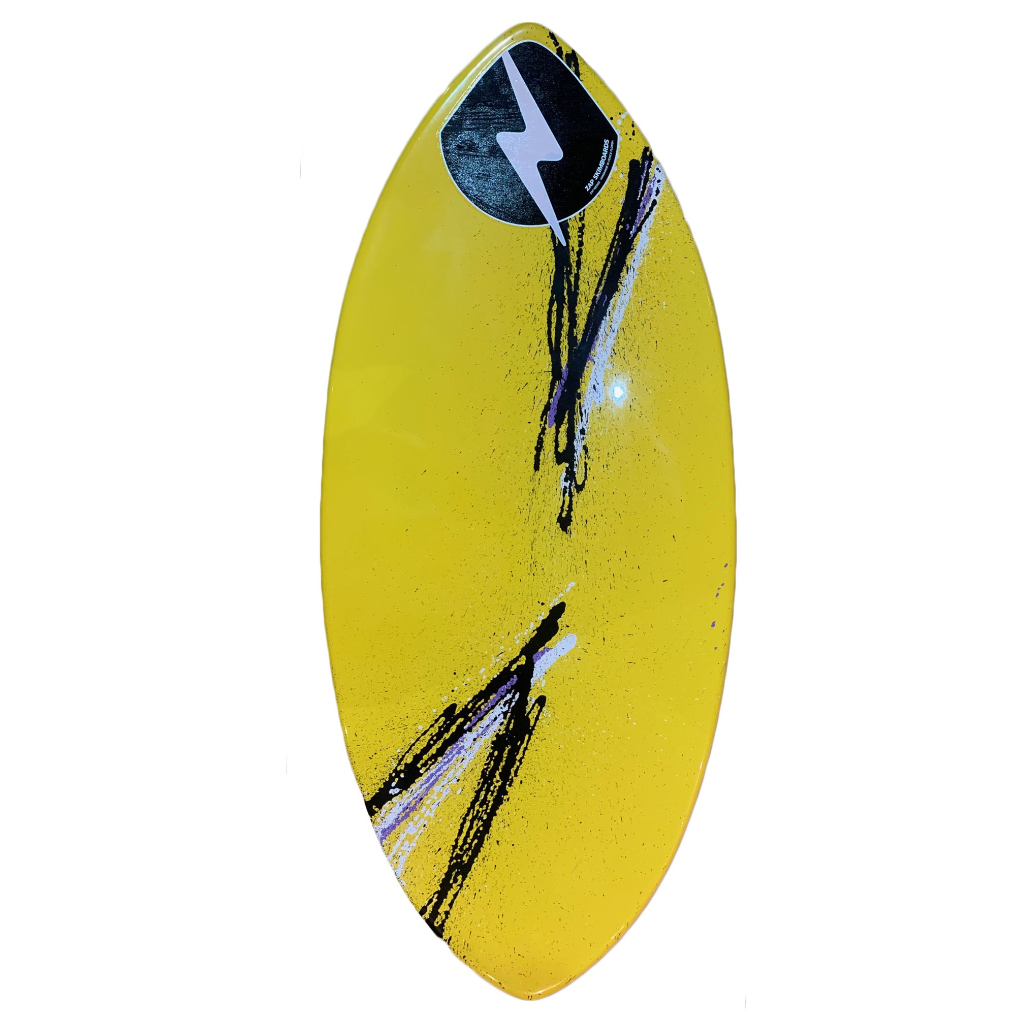 Zap Wedge 40" Skimboard - Yellow