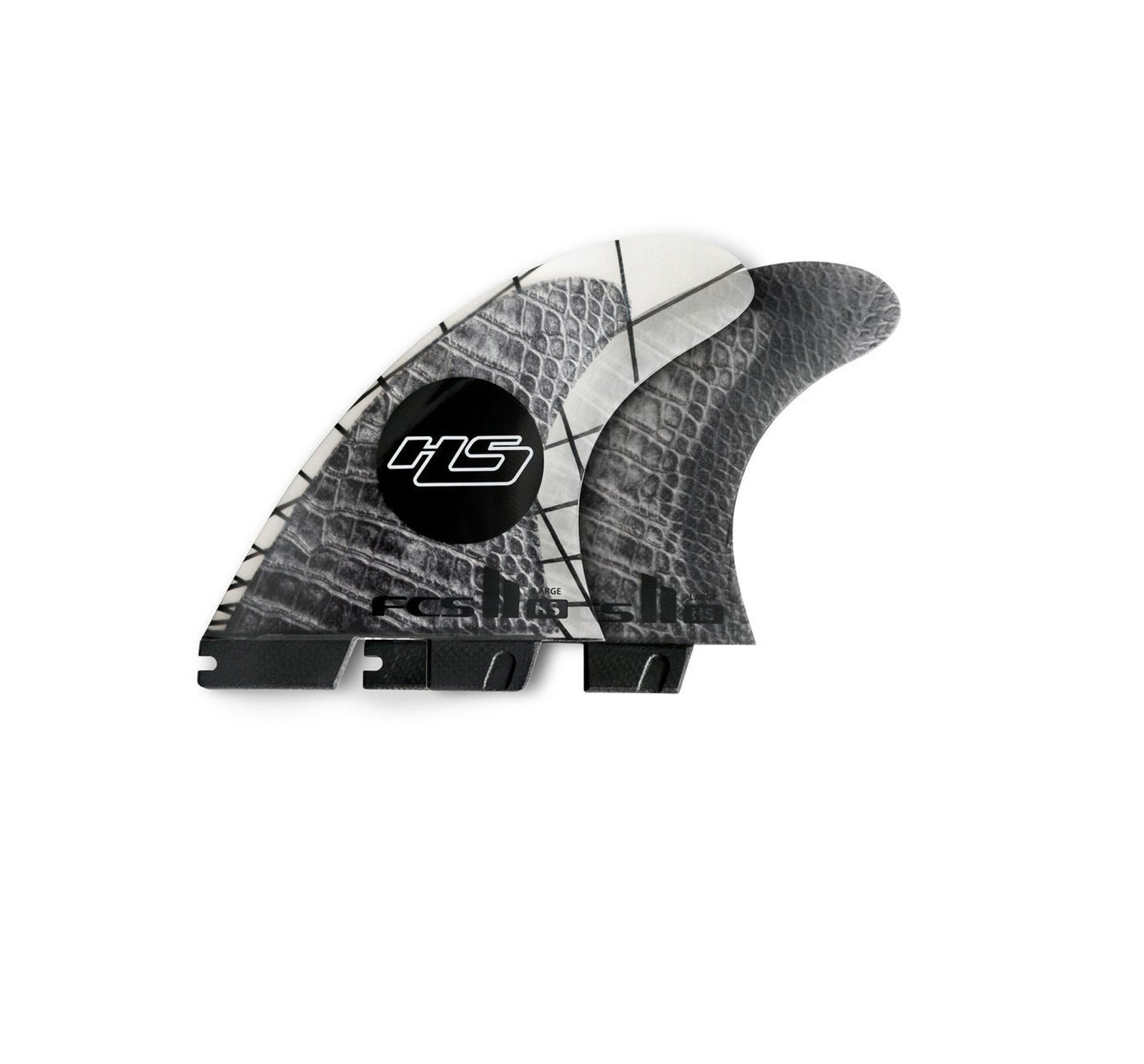 FCS II Hayden Shapes PC Carbon Large Tri-Quad Fin Set