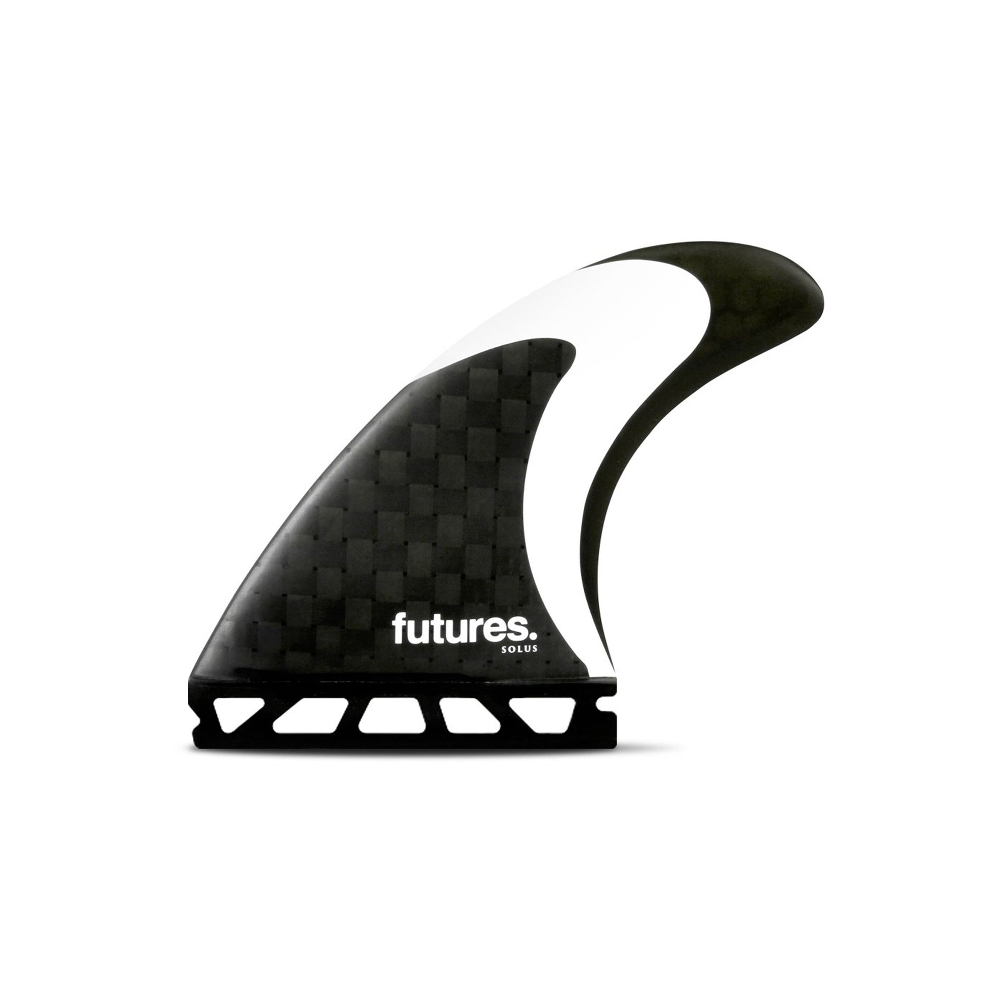 Futures Solus Tri Surfboard Fins - Medium/Black