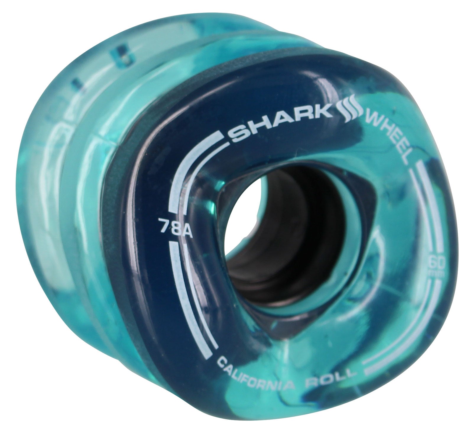 Shark California 60mm 78a Skateboard Wheels - Blue