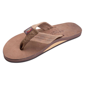 Rainbow Single Luxury Thick Women's Sandals - Nogales Wood