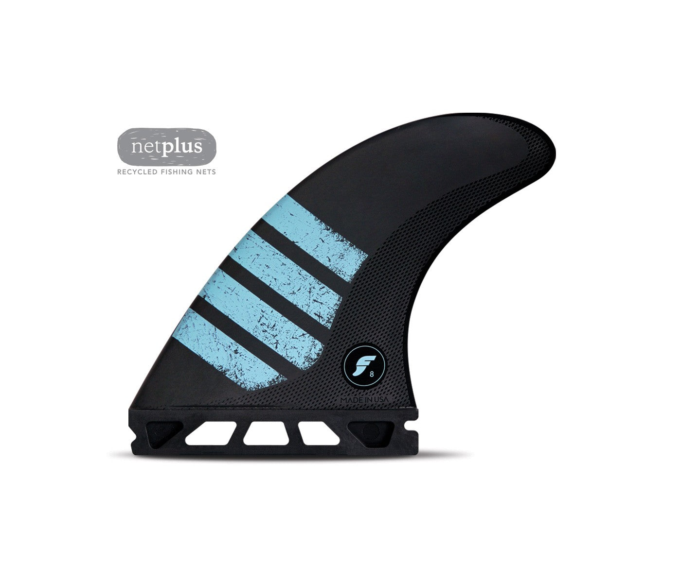 Futures F8 Alpha Large Quad Rear Fin Set