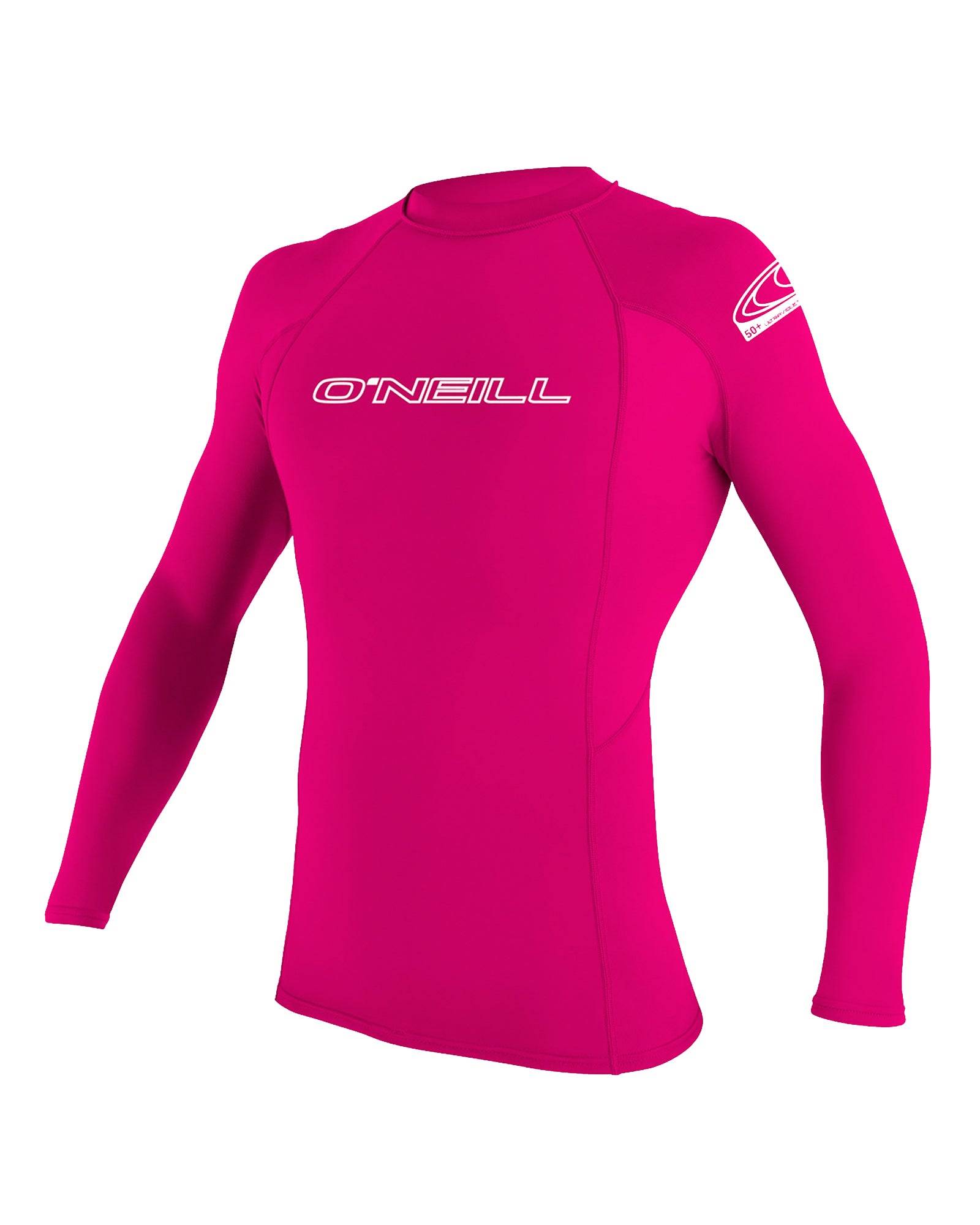 O'Neill Basic Skins Tight Fit Youth Girl's L/S Rashguard