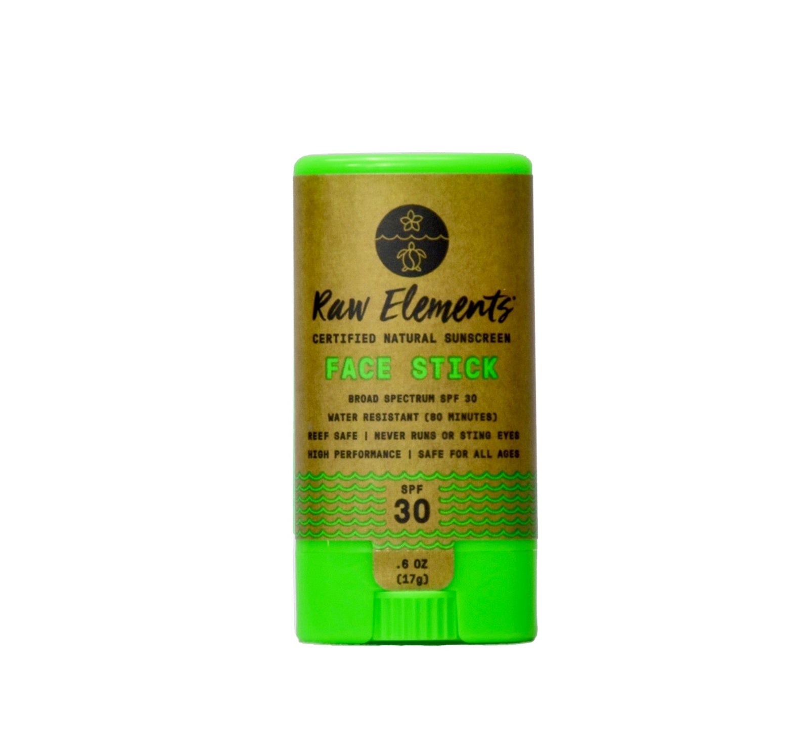 Raw Elements SPF 30 Face Stick Sunscreen