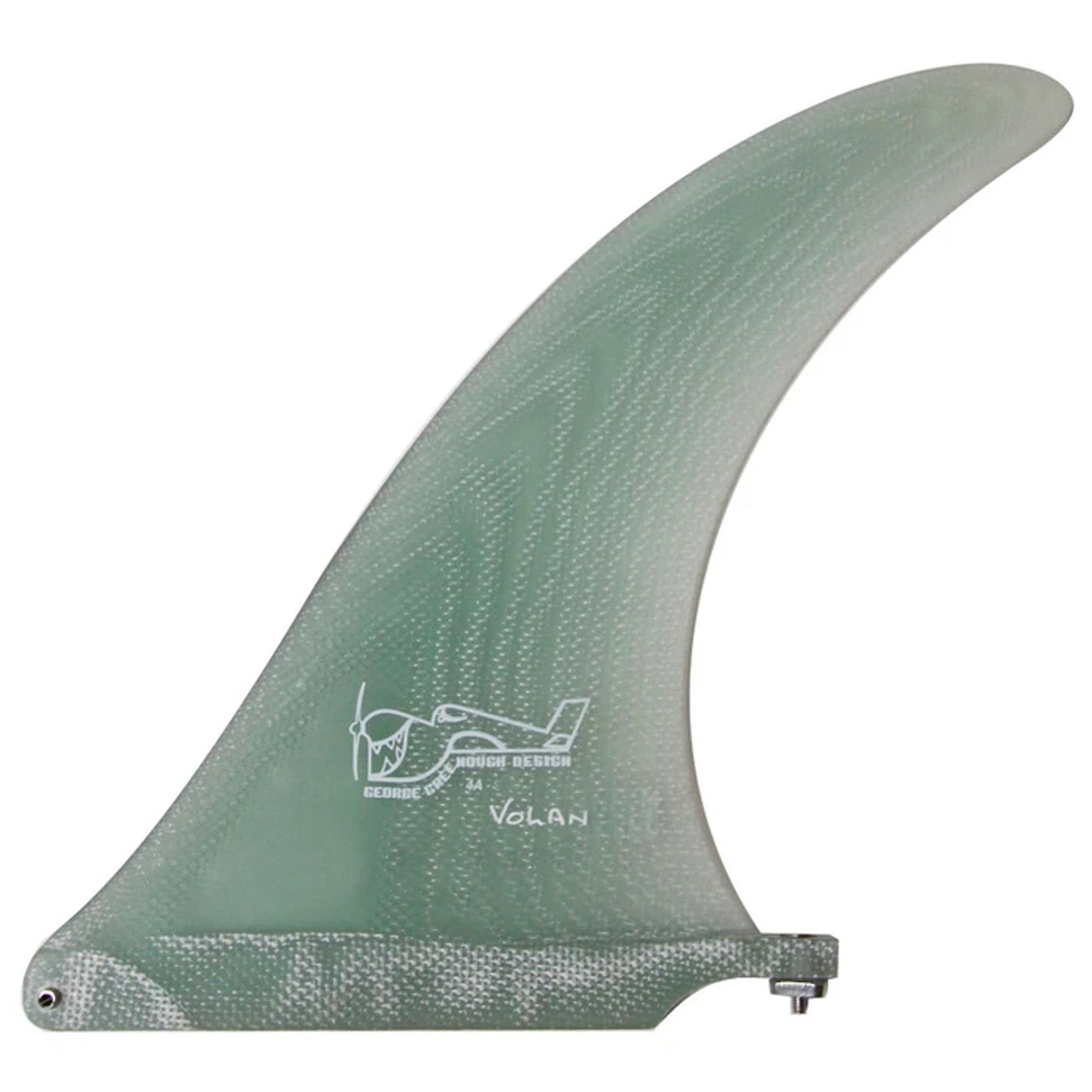 True Ames Greenough 4-A 8" Longboard Fin - Volan