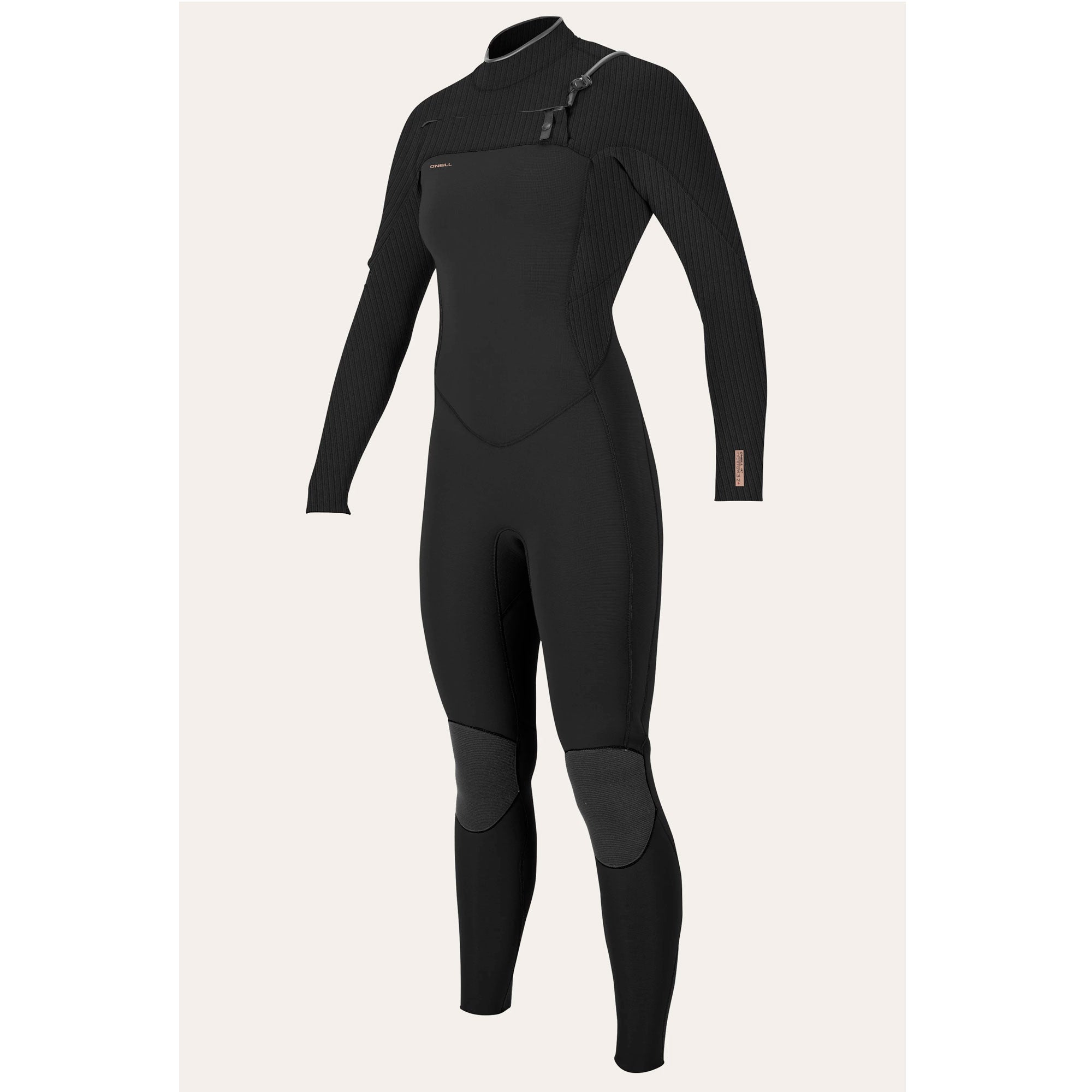 O'Neill Hyperfreak TB3 3/2+ mm Women's Chest Zip Wetsuit - Black