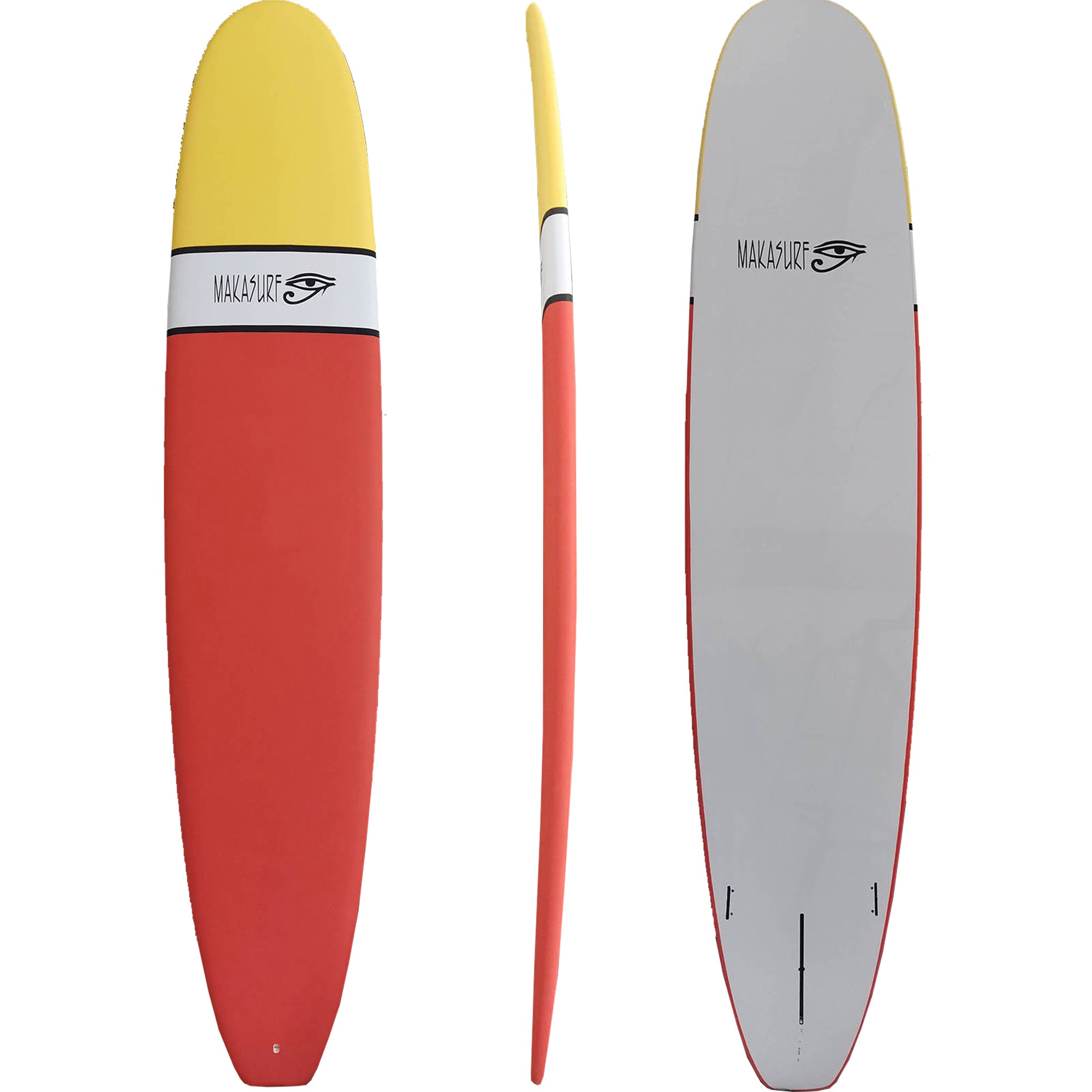 Maka Surf 9'0 Soft Surfboard - Red