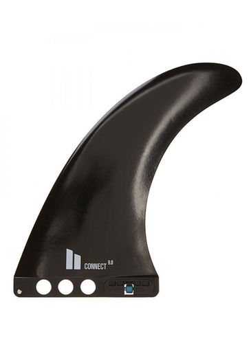 FCS II Connect Glass Flex Longboard Fin - 9"/Black